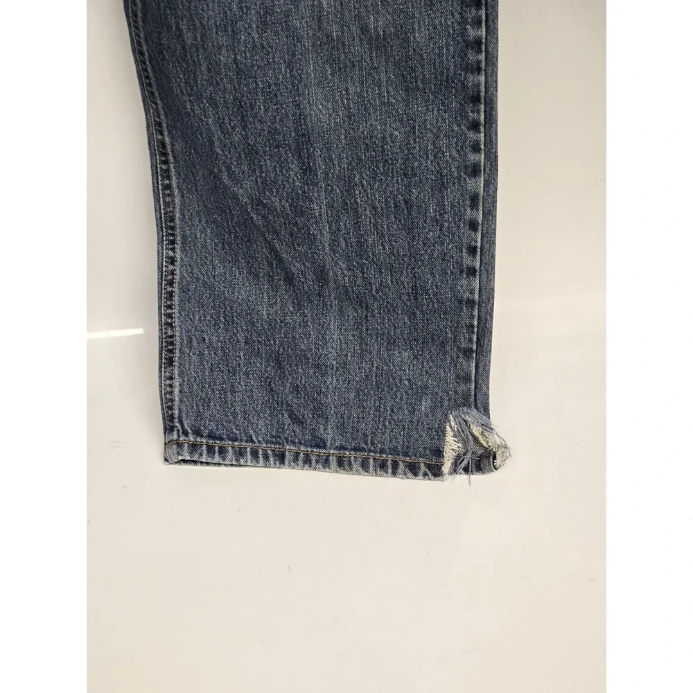 Cinch Mens Blue Denim Jeans Straight Leg Medium Wash Western Workwear 40x30